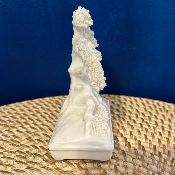 Vintage Ardalt Lenwile BONSAI White Spaghetti Porcelain Verithin Tree Japan - Picture 4 of 5